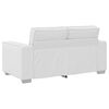 vidaXL Sofa White 62.99 x 30.71 x 33.07 in Fabric