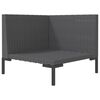 vidaXL Garden Lounge Set Dark Grey