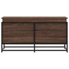 vidaXL Storage Box Brown oak Engineered Wood 39.4 x 15.7 x 20.3 in