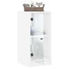vidaXL Side Cabinet White Engineered wood Medium Cabinet Rectangular