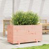 vidaXL Garden Planter Douglas Wood Natural Solid Douglas Wood Large