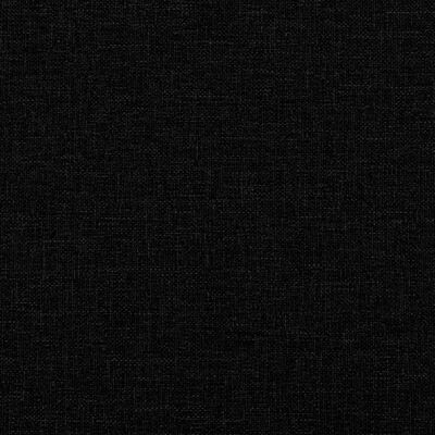 Texture pattern of black fabric material (swatch).