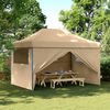 vidaXL Party Tent Beige and Blue
