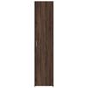 vidaXL Highboard Brown Oak 15.7"x16.7"x72.8" Engineered Wood