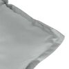 vidaXL Garden Bench Cushion Melange light grey 100% polyester