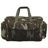 vidaXL Fishing Bag Waterproof Green Camouflage Oxford Fabric