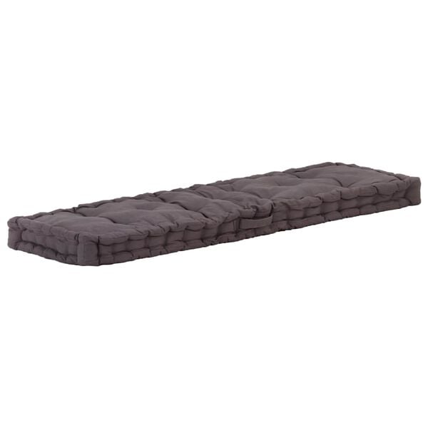 vidaXL Pallet Cushion Anthracite