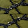 vidaXL Dog Coat Army Green Polyester 3XL Waterproof materials Dog Coat
