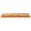 vidaXL Table Top Natural wood grain Solid mango wood 39.4 x 27.6 in