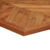 vidaXL Dining Table 63"x31.5"x29.5" Solid Wood Acacia