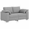 vidaXL Sofa 3 pcs Cloud Grey Linen-blend Fabric