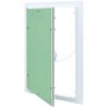 vidaXL Access Panel White 35 x 45 cm Aluminium and Plasterboard