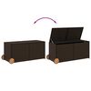 vidaXL Garden Storage Box Brown