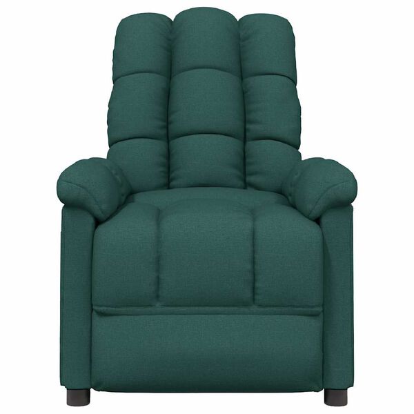 vidaXL Massage Chair Dark Green