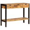 vidaXL Sideboard Brown Solid mango wood, powder-coated steel Medium