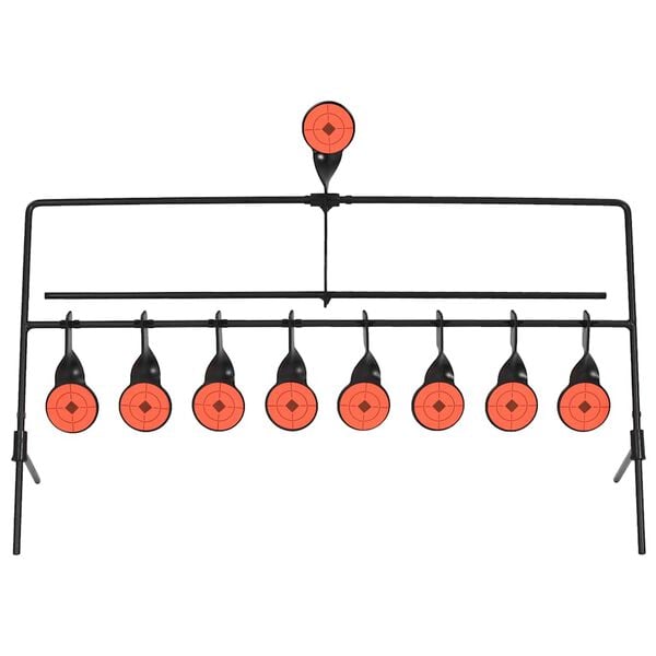 vidaXL Auto Reset Rotating Shooting Target with 8 + 1 Targets