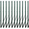 vidaXL Chain Link Fence with Posts Spike Steel 2.6ftx82ft