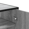 vidaXL Shoe Cabinet Grey Sonoma Engineered wood Medium Shoe Cabinet