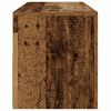 vidaXL Bedside Cabinet Set of 2 Old wood Engineered wood Medium