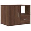 vidaXL Corner Cabinet Brown Oak Engineered Wood Medium Corner Cabinet