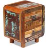vidaXL Storage Cabinet Varied/Multicolor Reclaimed wood Medium