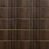 vidaXL Balcony Screens 5 pcs Brown and Black 100.4x7.5" Poly Rattan