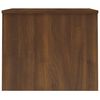 vidaXL Coffee Table Brown Oak Engineered Wood Medium Height-Adjustable