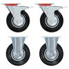 vidaXL Casters 4 pcs 4.92 "