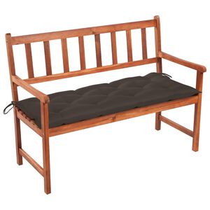 vidaXL Garden Bench Natural Acacia Wood Solid Acacia Wood Standard