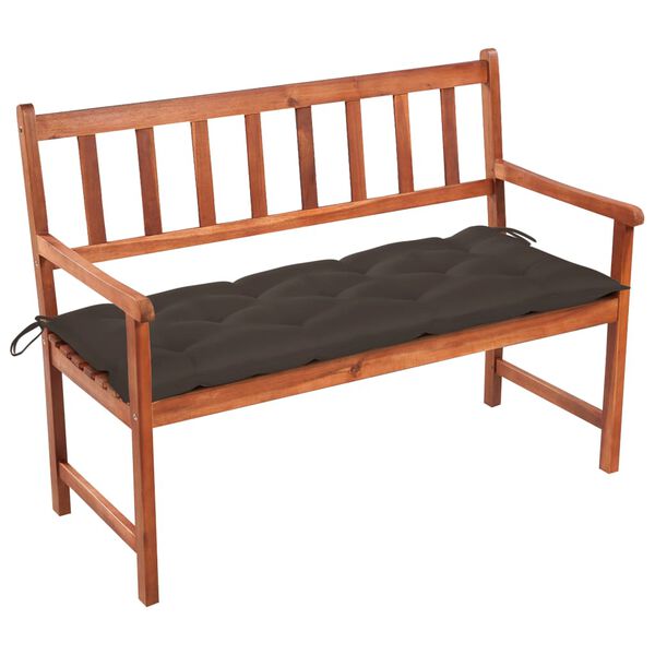vidaXL Garden Bench Natural Acacia Wood Solid Acacia Wood Standard