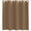 vidaXL Voile Curtains with Grommets 2 pcs Light Brown