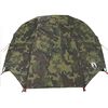 vidaXL Fishing Tent 5-Person Camouflage Waterproof