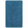 vidaXL Anti-slip Bath Mat Set 3 pcs Blue 19.7" x 19.7" PP