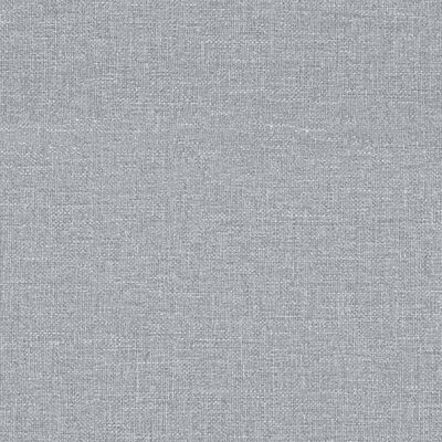 vidaXL Recliner Light Gray Fabric