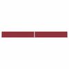 vidaXL Side Awning Red and Grey