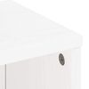 vidaXL Side Cabinet White Solid pine wood, engineered wood Standard