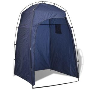 vidaXL Shower/WC/Changing Tent Blue