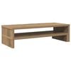 vidaXL Monitor Stand Artisian Oak 21.3x8.7x5.9" Engineered Wood