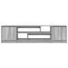 vidaXL TV Cabinet Grey Sonoma Engineered Wood Large TV Cabinet