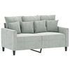 vidaXL Sofa Set Light grey