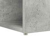 vidaXL Desk Concrete Grey 108 x 55 x 103.5 cm Engineered Wood