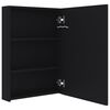 vidaXL Bathroom Cabinet Anthracite MDF Medium Bathroom Cabinet