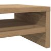 vidaXL Monitor Stand Artisan oak Engineered wood Medium Monitor Stand