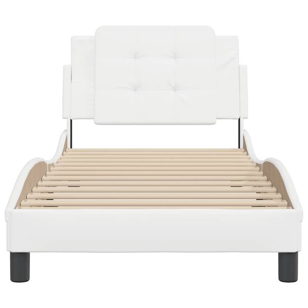 vidaXL Bed Frame White