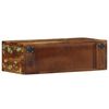 vidaXL Wall-mounted TV Cabinet Multicolor Solid reclaimed wood Small