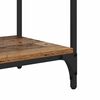 vidaXL Console Table Old Wood 29.53 x 13.58 x 29.53 in Engineered Wood