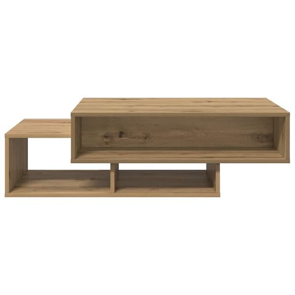 vidaXL Coffee Table Artisan oak Engineered wood Medium Coffee Table