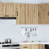 vidaXL Kitchen Wall Cabinet Artisan Oak Engineered Wood Medium