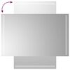 vidaXL LED Bathroom Mirror 19.7"x31.5"