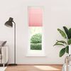 vidaXL Pleated Blind Pink 100% Polyester 21.7x78.7 in